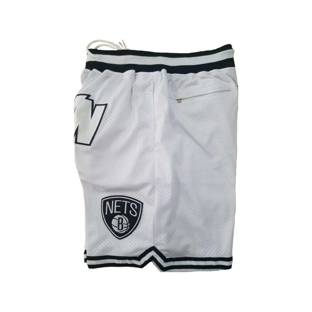 Nets Vintage Shorts - White