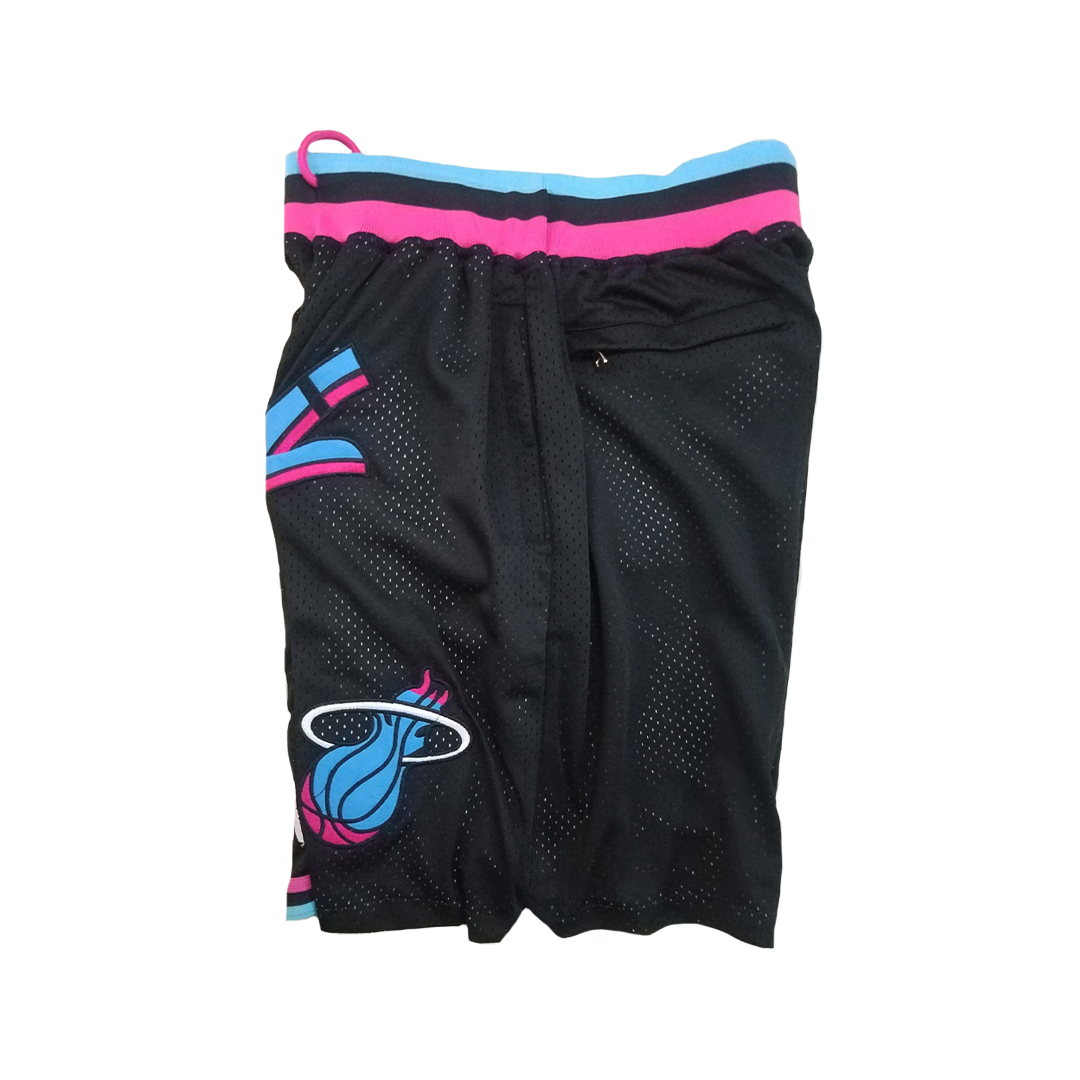 Heat Vintage Shorts - Black/Pink