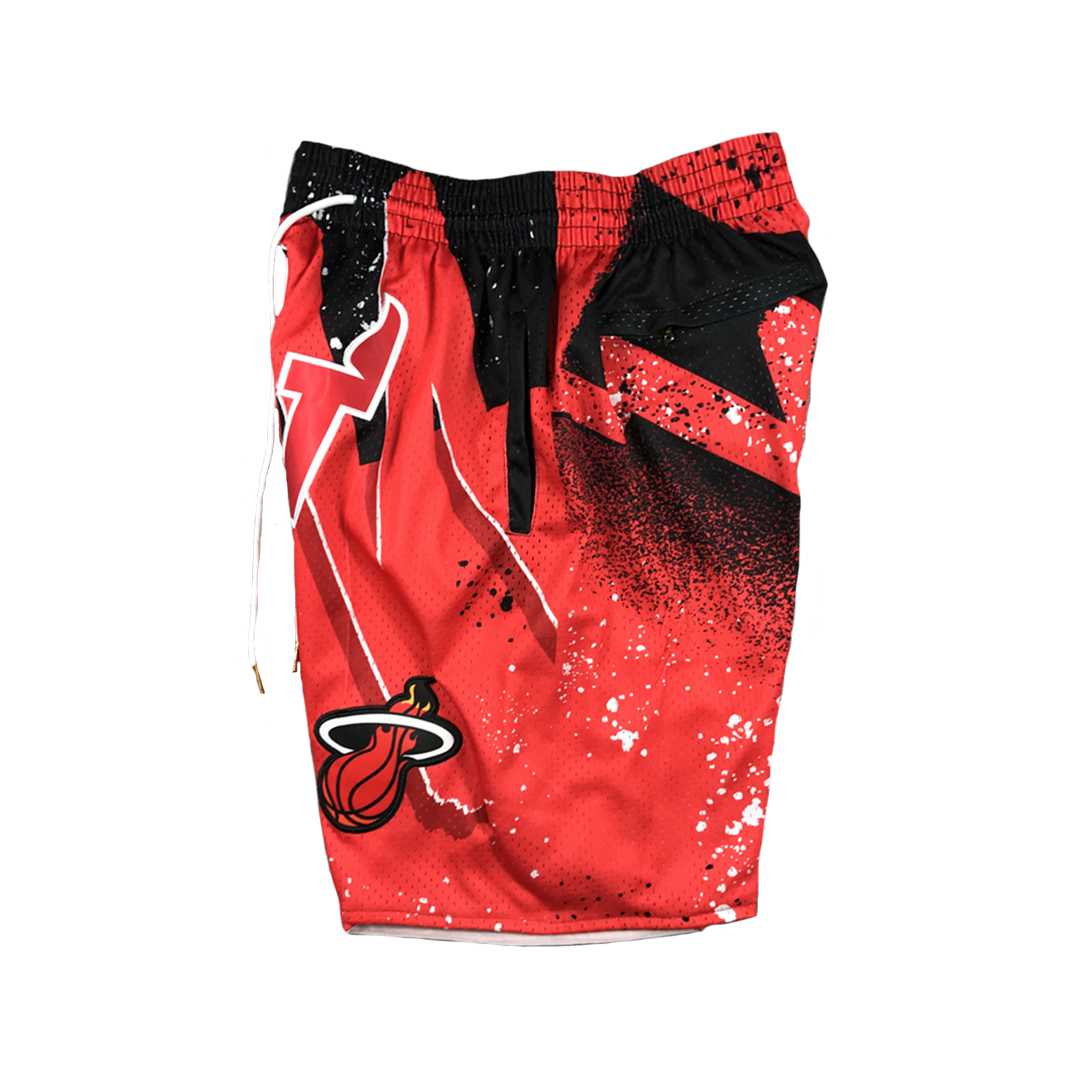 Heat Vintage Shorts - Paint Splatter