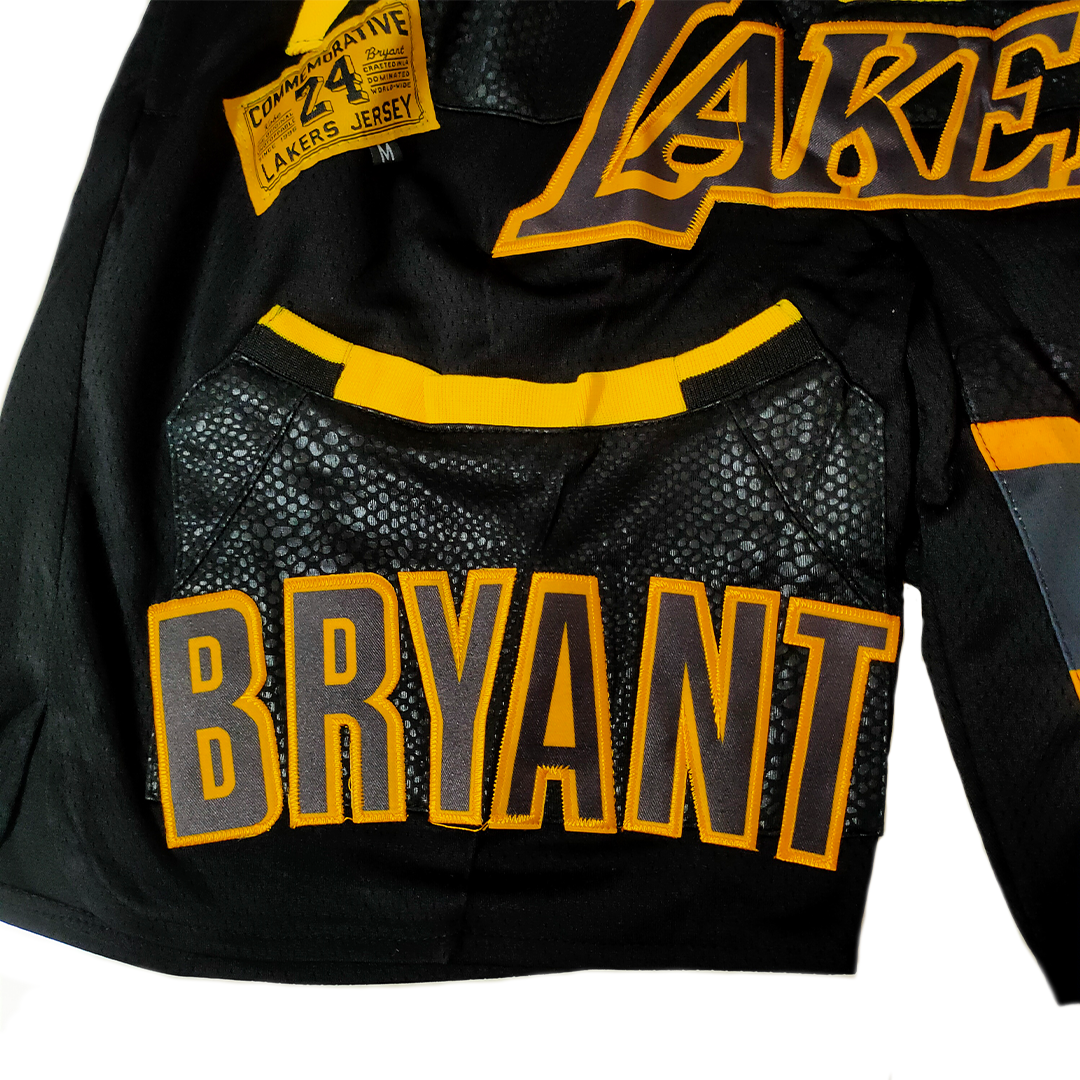 Kobe Patchwork Vintage Shorts