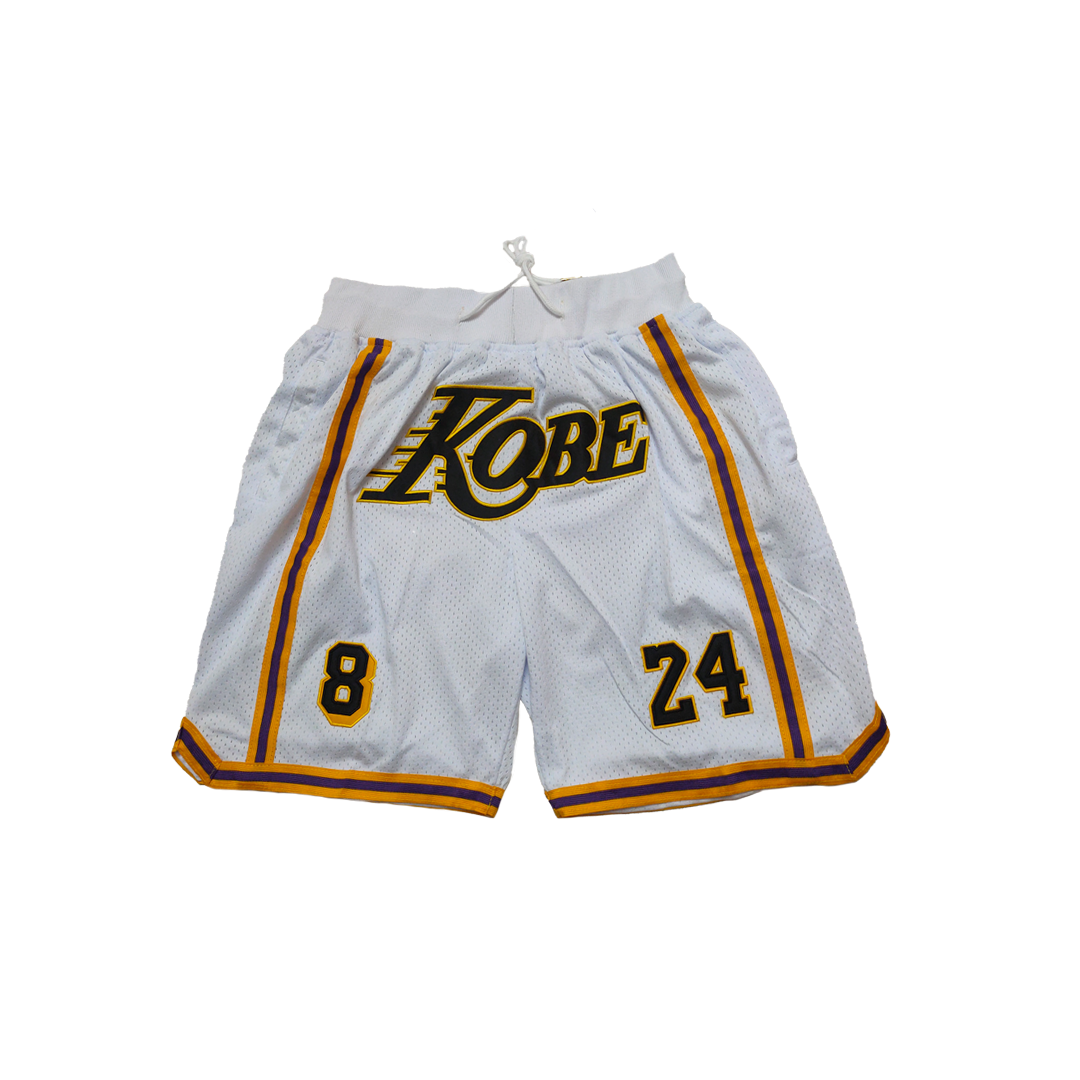 Kobe Vintage Shorts - White