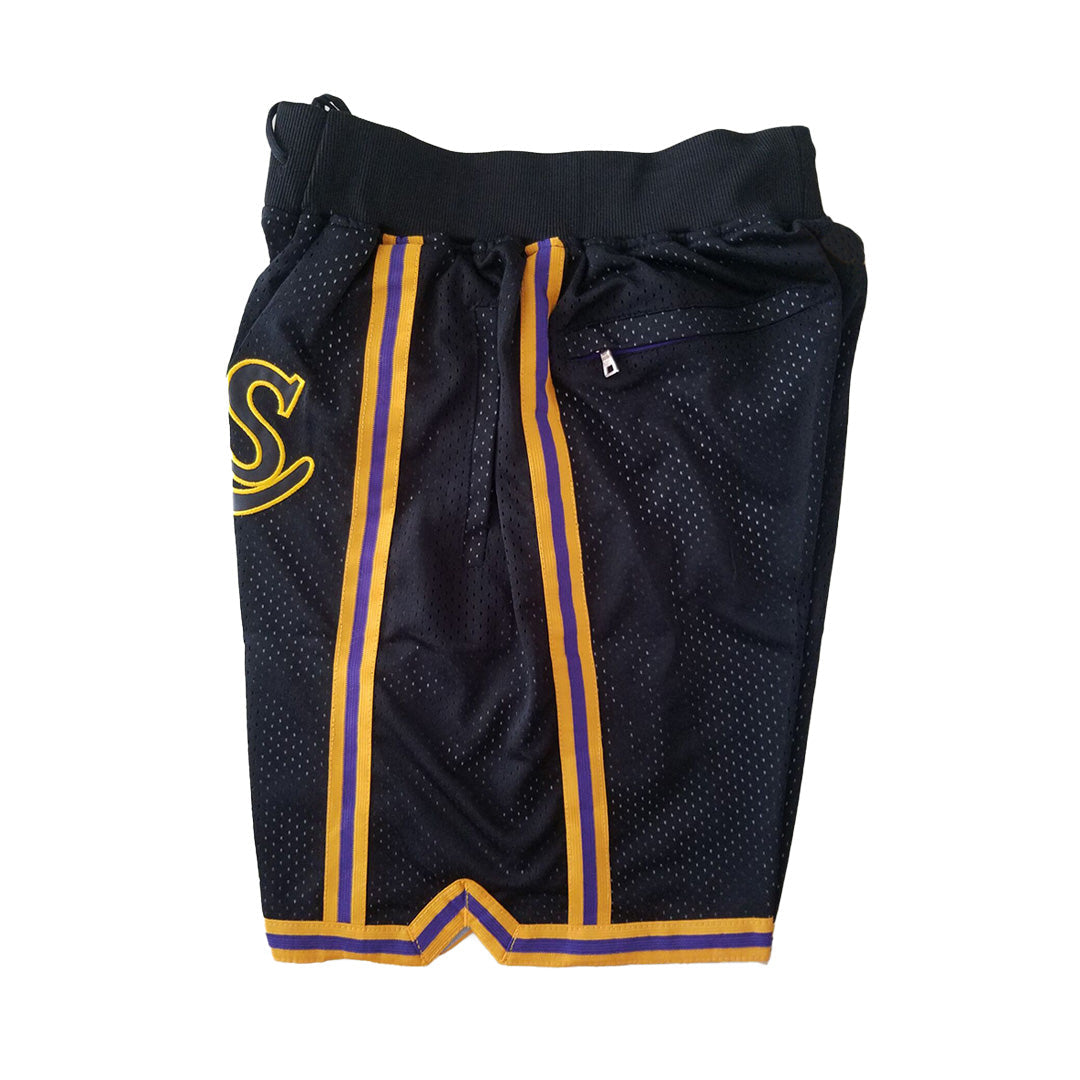 Lakers Vintage Shorts - Black