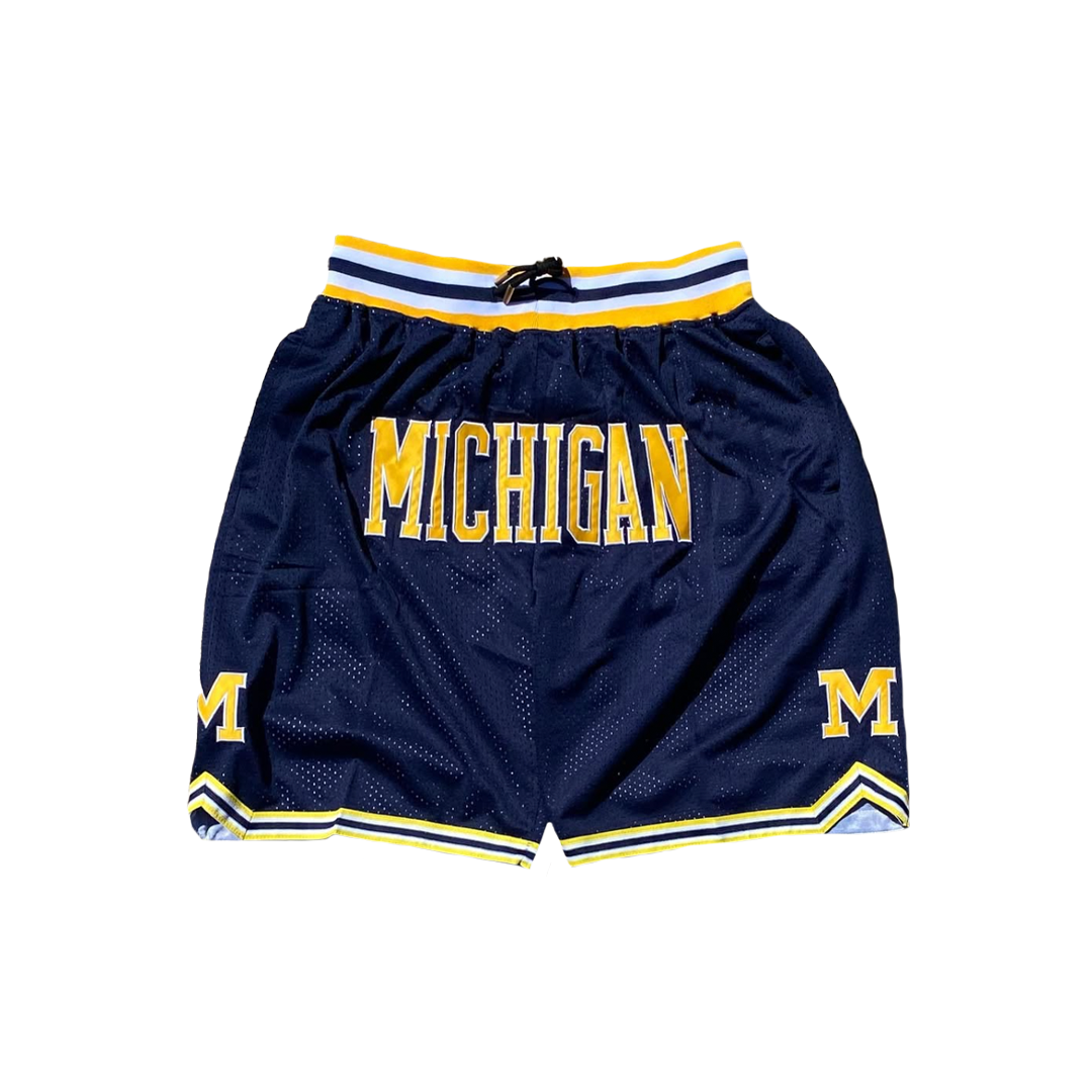Michigan Vintage Shorts - Navy