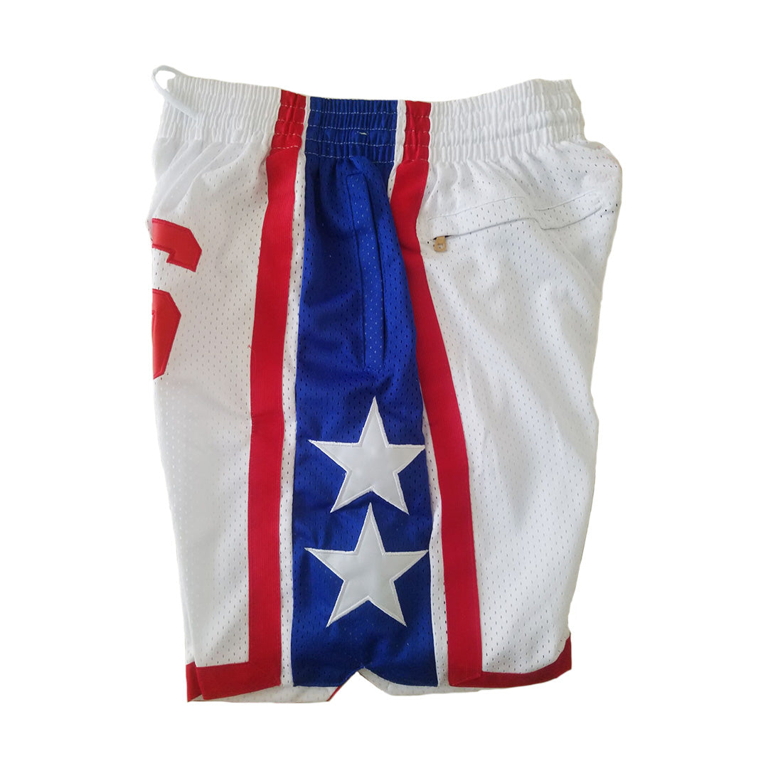 Nets Vintage Shorts - White