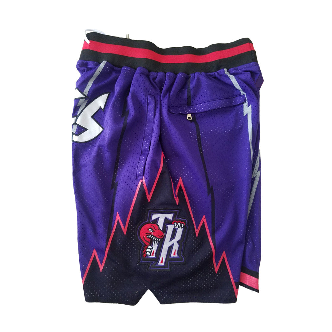 Raptors Vintage Shorts - Purple
