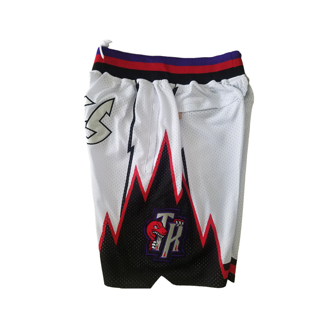 Raptors Vintage Shorts - White