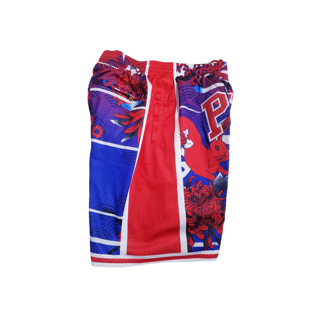 Sixers Vintage Shorts - Floral