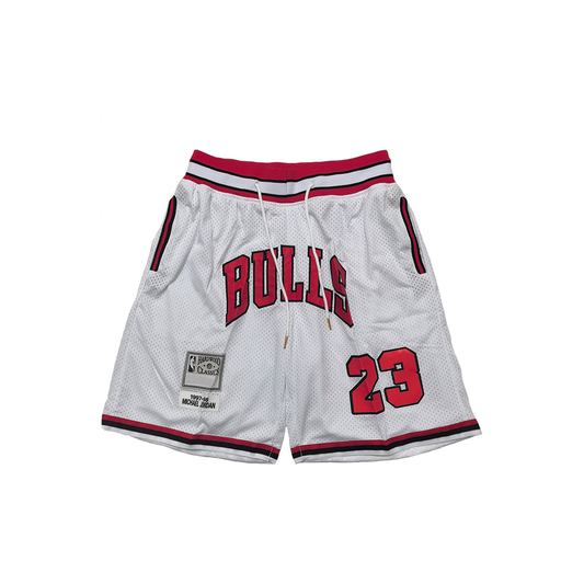 Bulls Vintage Shorts - Michael Jordan/White