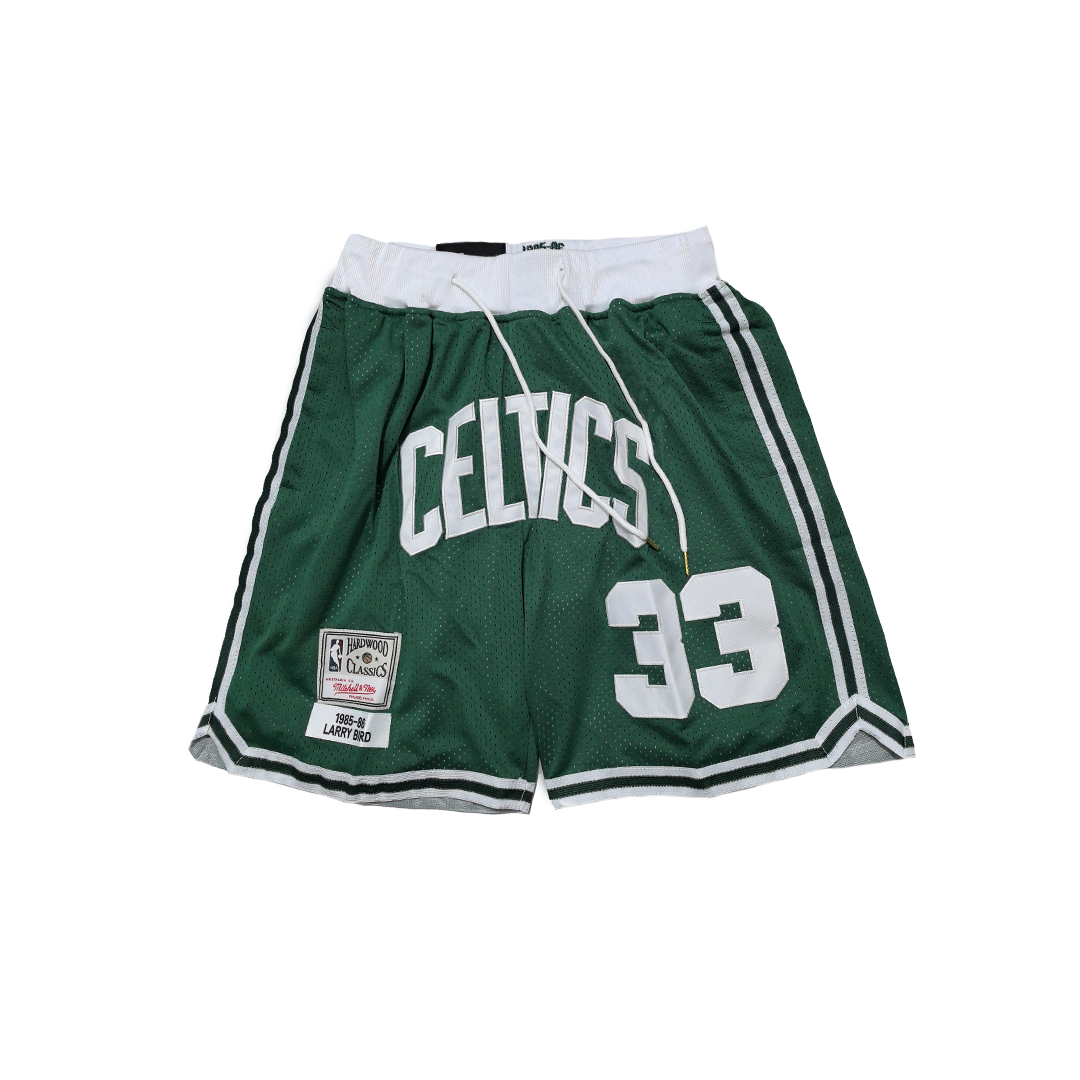 Celtics Vintage Shorts - Bird/Green