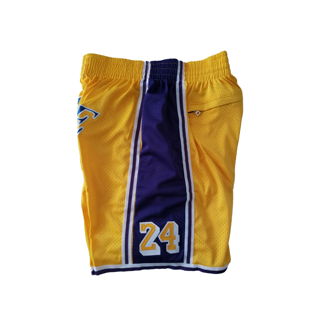 Kobe Vintage Shorts - Yellow