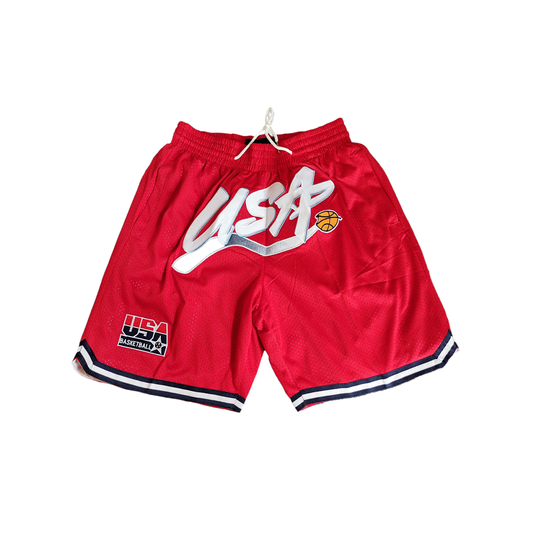 Team USA Vintage Shorts - Red